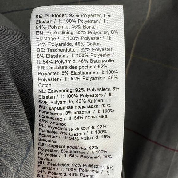 Fjallraven Specialized Riders Long-Sleeve Flannel Shirt Womens Sz XL Grey Flag - Picture 10 of 10